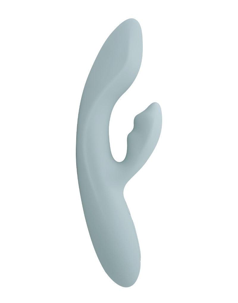 Svakom - Chika - Verwarmende Rabbit Vibrator - Met App Control - Lichtgrijs