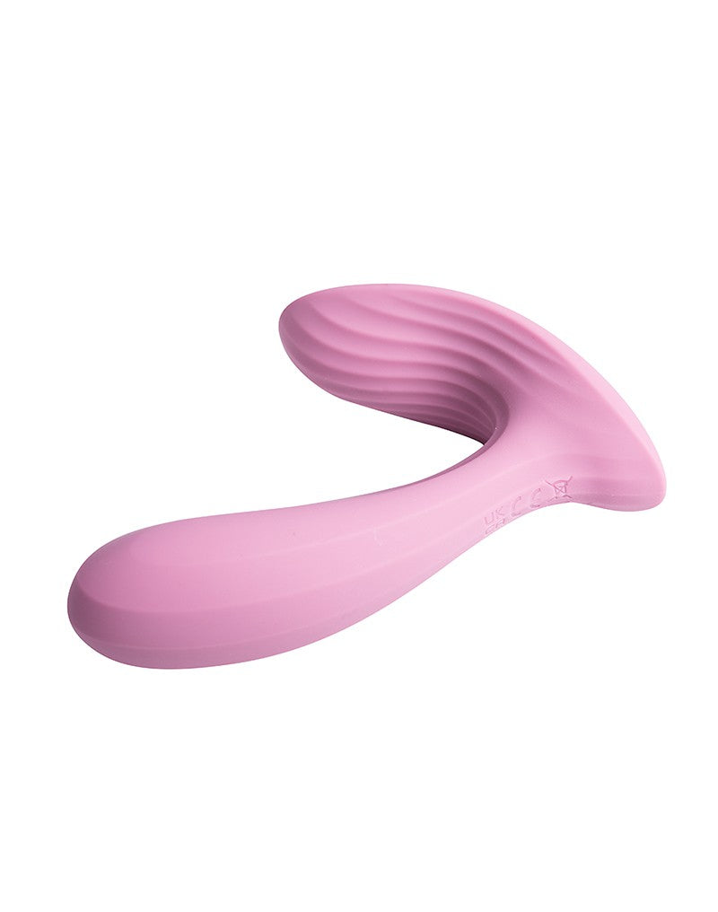 Svakom - Erica - Draagbare Vibrator Met App Control - Twee Motoren - Lichtroze