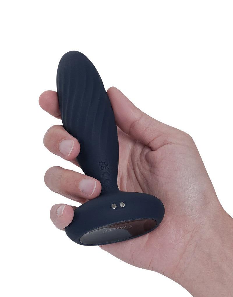 Svakom - Jordan - Stotende Anaal Vibrator - Met App Control - Marine Blauw