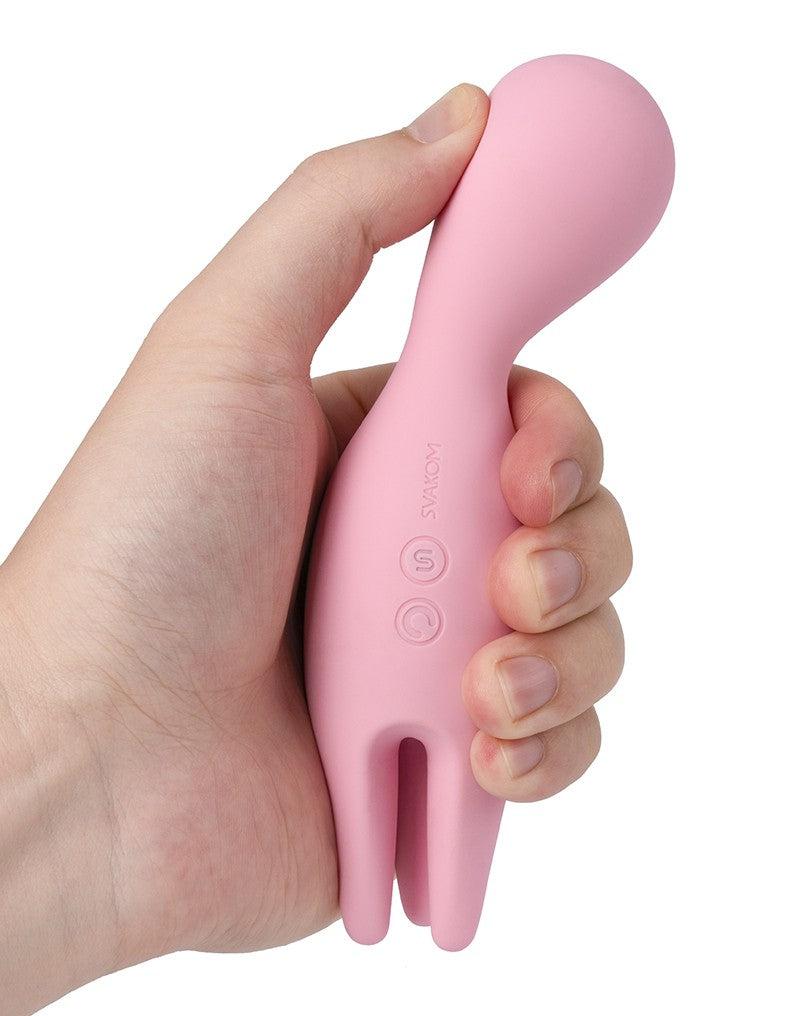 Svakom - Nymph - G-Spot Vibrator en Clitoris Stimulator - Roze