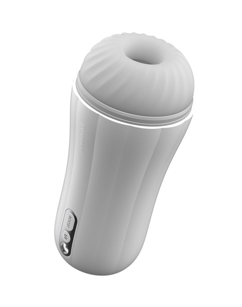 Svakom - Robin - Masturbator - Met LED display En Boost Stand - Wit
