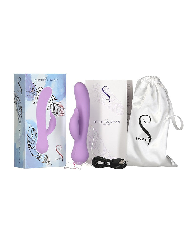 Swan - The Duchess - Rabbit Vibrator - Lila