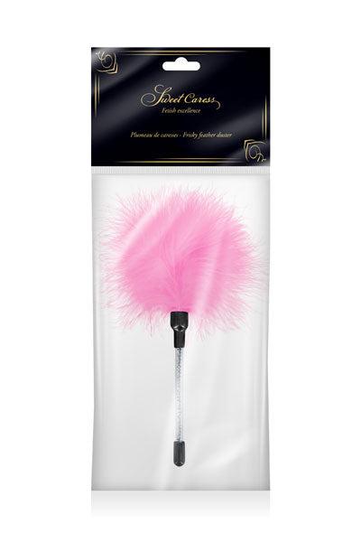 Sweet Caress - Roze Kietelaar Met Veertjes