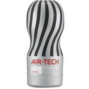 Tenga - Air-Tech Vacuum Cup Masturbator - Ultra - Zwart/Zilver