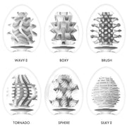 Tenga - EGG Variety Pack Easy Beat - Mini Masturbator - 6 stuks