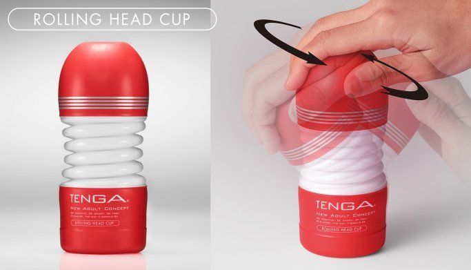 Tenga - Rolling Head Cup Masturbator