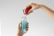 Tenga - Spinner 05 Beads Masturbator - Transparant/Oranje