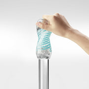 Tenga - Spinner 05 Beads Masturbator - Transparant/Oranje