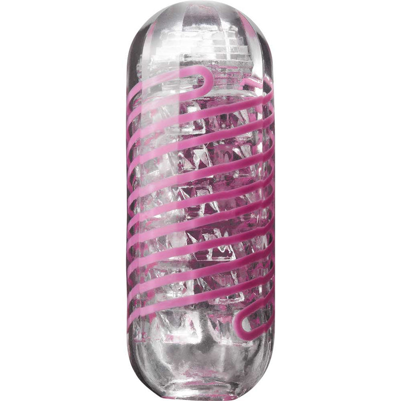 Tenga - Spinner 06 Brick Masturbator - Transparant/Paars