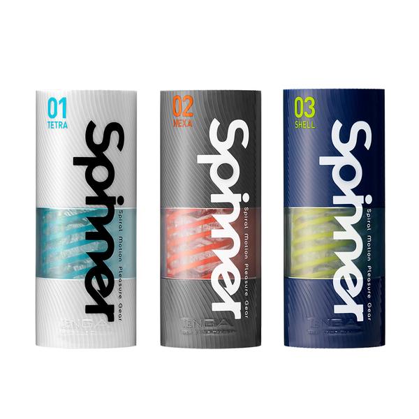 Tenga - Spinner 01 Tetra – Masturbator met Geometrische Tegels en Zachte Randjes
