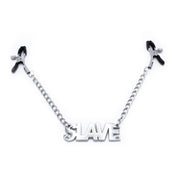 Kiotos - Tepelklemmen Met Ketting En tekst SLAVE