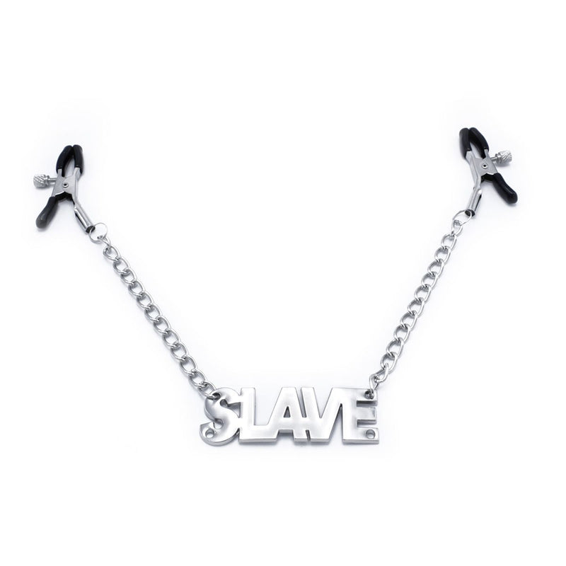 Kiotos - Tepelklemmen Met Ketting En tekst SLAVE