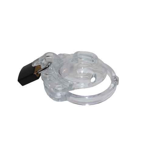 The Vice - Clitty - Kuisheidskooi - Peniskooi - Chastity Cage Voor Kleine Penis - Transparant