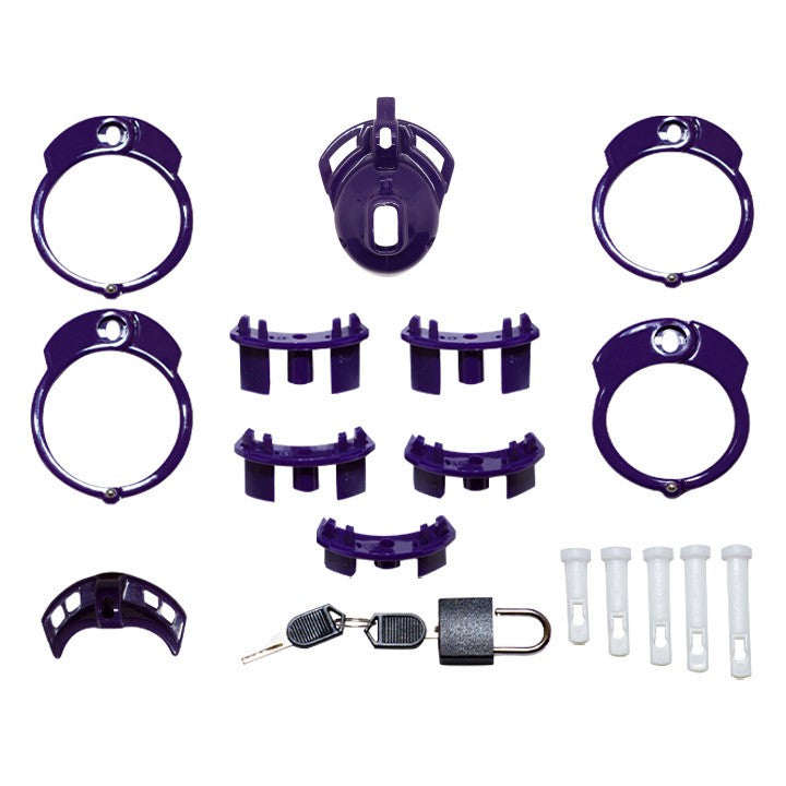 The Vice - Clitty - Kuisheidskooi - Peniskooi - Chastity Cage Voor Kleine Penis - Zwart