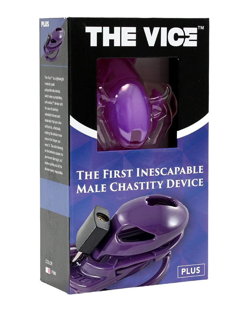 The Vice - Kuisheidskooi - Peniskooi - Chastity Cage - Paars