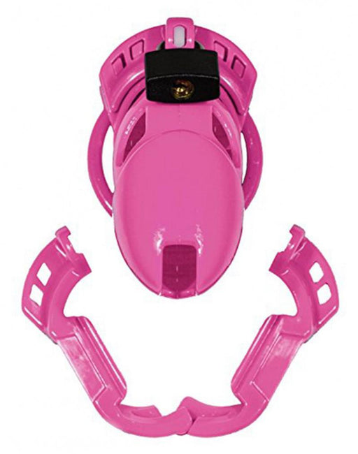 The Vice - Kuisheidskooi - Peniskooi - Chastity Cage - Roze - Verkrijgbaar in de Maten Mini Standaard en Plus