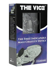 The Vice - Kuisheidskooi - Peniskooi - Chastity Cage - Transparant - Verkrijgbaar in maten Mini Standaard en Plus-Erotiekvoordeel.nl