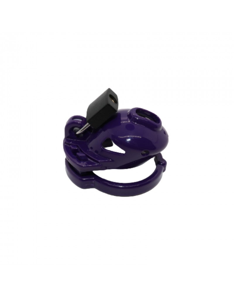 The Vice - Micro - Kuisheidskooi - Peniskooi - Chastity Cage voor de Kleine Penis - Paars