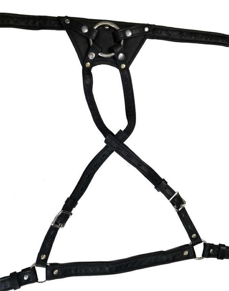 The Vice - Strap-On Harnas - The Crotch Rockett - Voor gebruik met kuisheidskooi