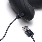 Thunder Plugs - Vibrerende en Stotende Anaalplug met Afstandsbediening- Zwart