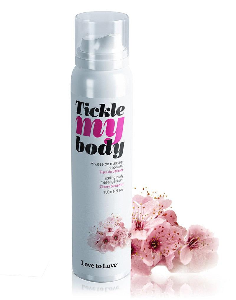 Tickle my Body - Massagemousse - Kersenbloesem