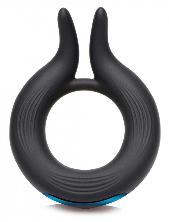 Trinity Vibes - Cock Viper - Dual Stim Vibrerende Cockring - Zwart
