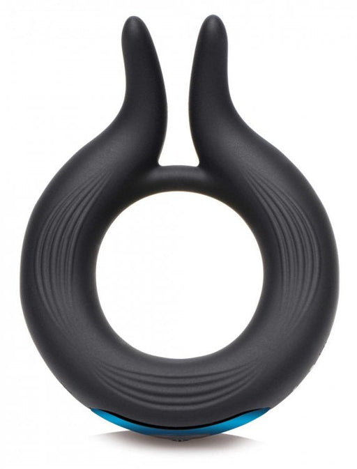 Trinity Vibes - Cock Viper - Dual Stim Vibrerende Cockring - Zwart