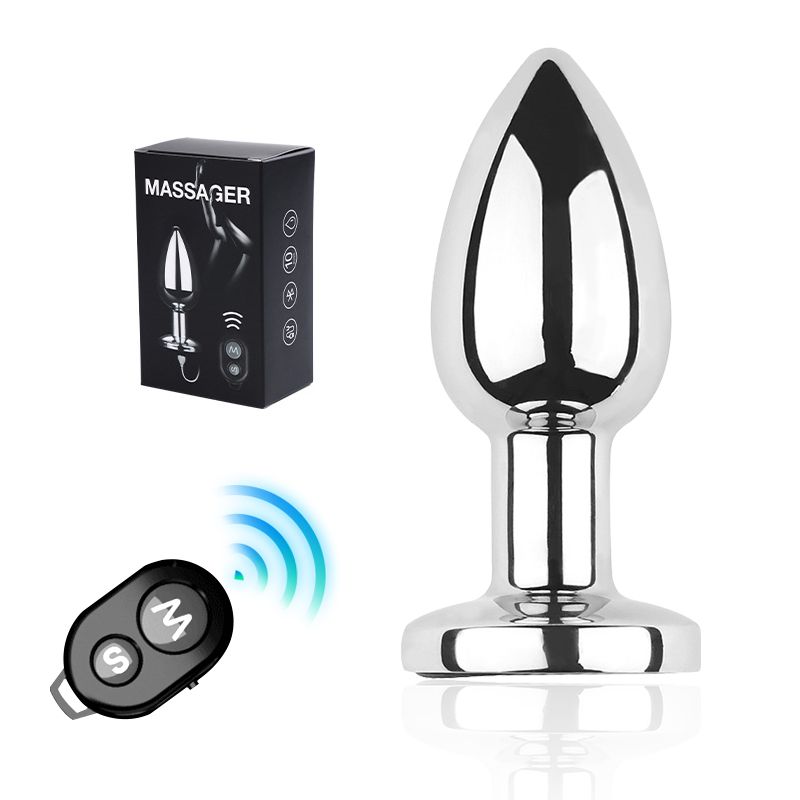 Kiotos - Vibrerende Buttplug - Oplaadbaar & Waterproof - Aluminium