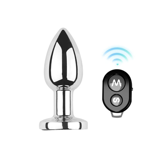 Kiotos - Vibrerende Buttplug - Oplaadbaar & Waterproof - Aluminium