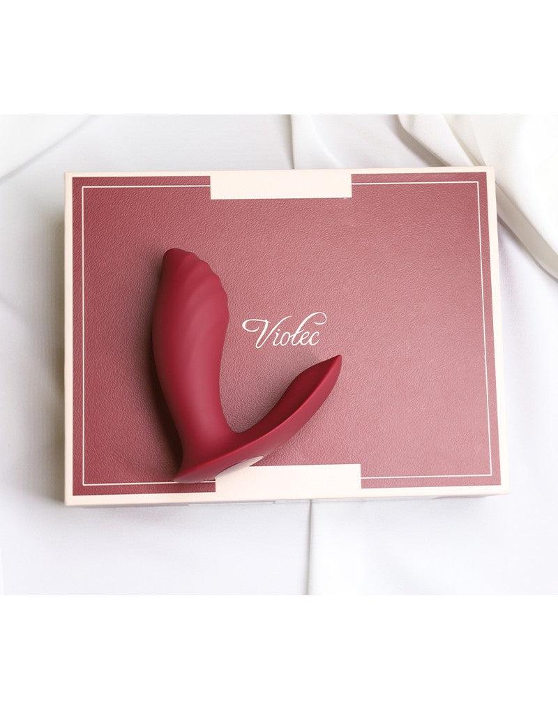Viotec - Loyte - Prostaat Vibrator met App Bediening - Wijnrood