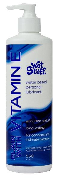 Wet Stuff - Glijmiddel op waterbasis - Met Vitamine E