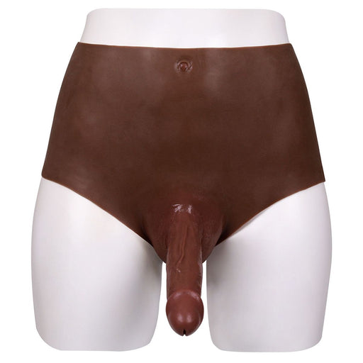 XX-DreamToys - Bodysuit - Female to Male - Drag - Ultra Realistisch Onderlichaam met Penis - Bruin