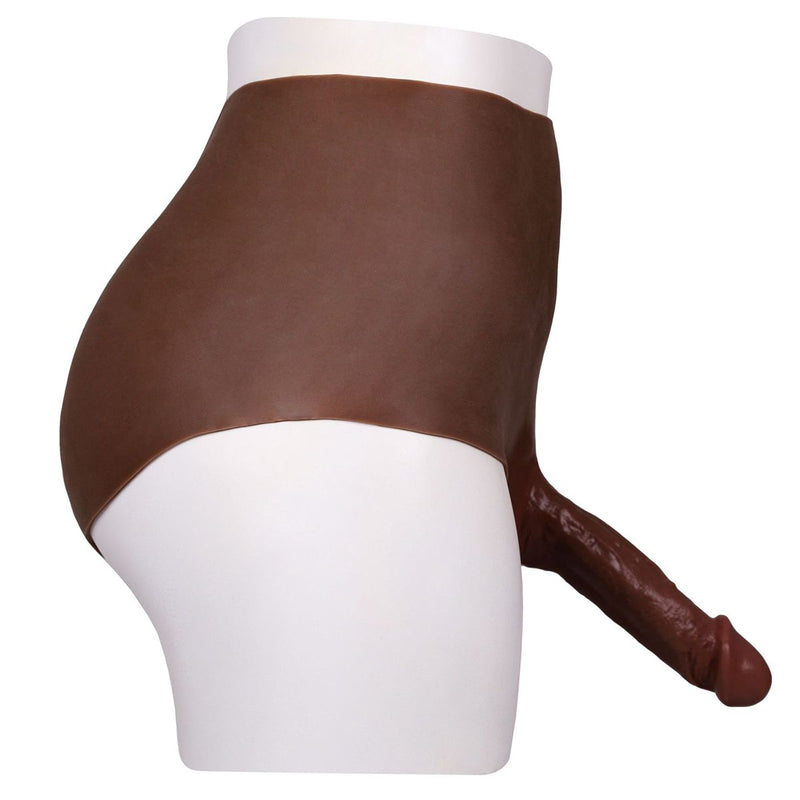 XX-DreamToys - Bodysuit - Female to Male - Drag - Ultra Realistisch Onderlichaam met Penis - Bruin