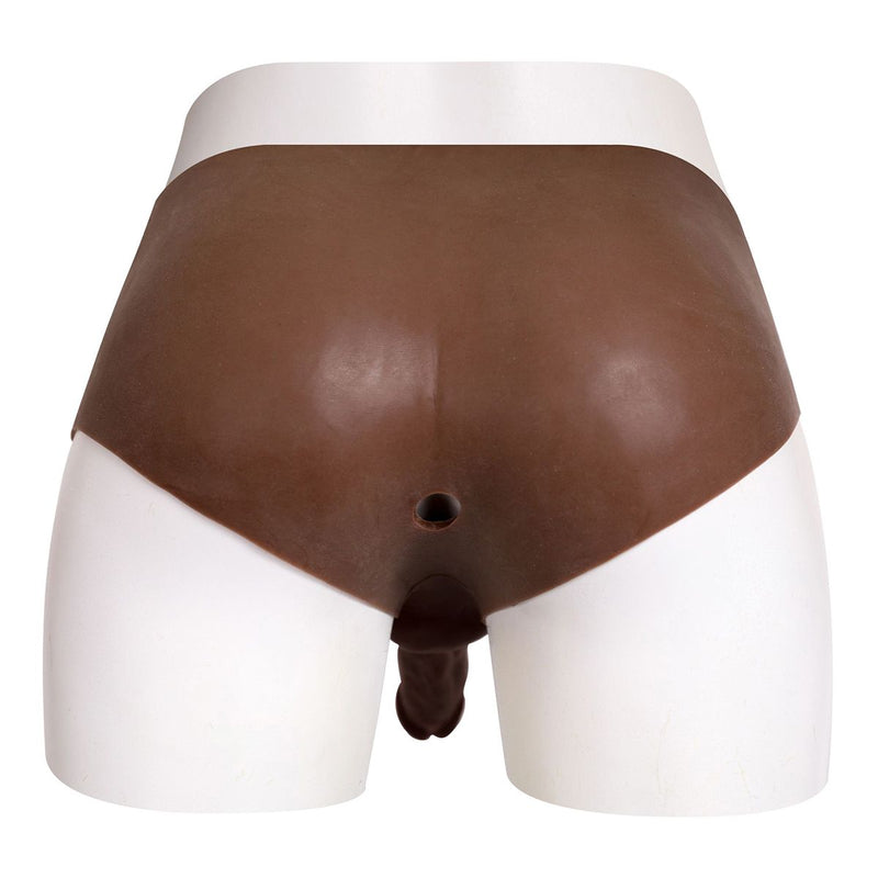 XX-DreamToys - Bodysuit - Female to Male - Drag - Ultra Realistisch Onderlichaam met Penis - Bruin