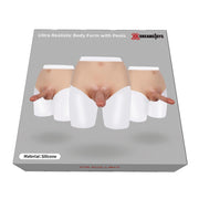 XX-DreamToys - Bodysuit - Female to Male - Drag - Ultra Realistisch Onderlichaam met Penis - Lichte huidkleur