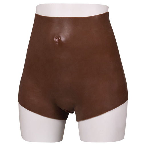 XX-DreamToys - Ultra Realistische Bodysuit Male-to-Female - Drag Queen - Vrouwentorso met Vagina - Bruin