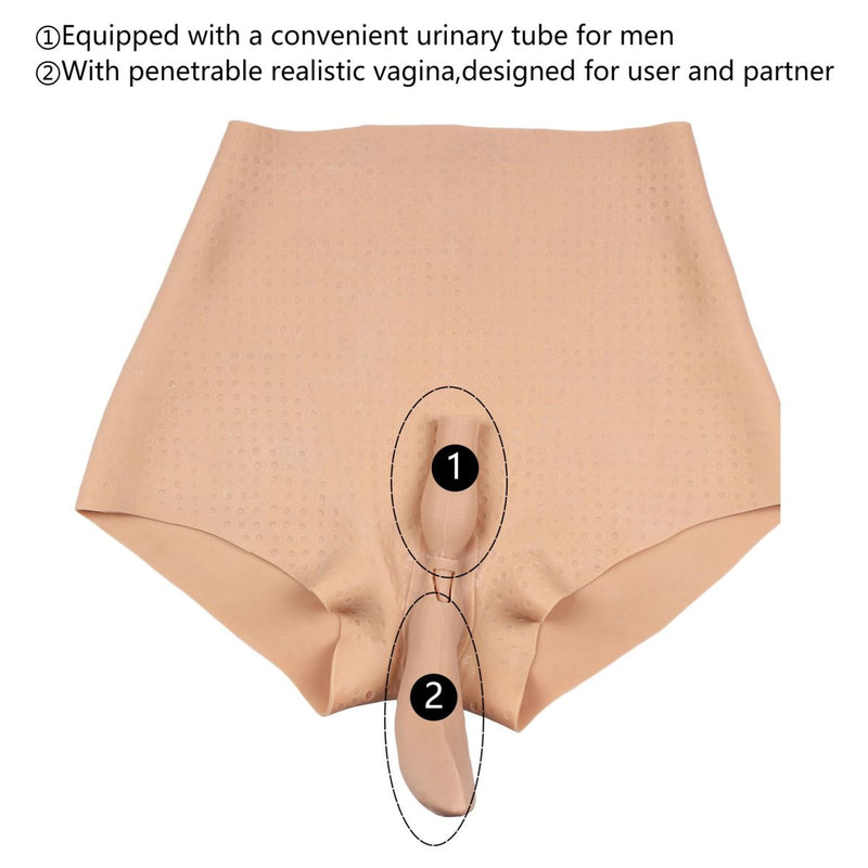 XX-DreamToys - Ultra Realistische Bodysuit Male-to-Female Vrouwentorso met Vagina - Lichte Huidskleur