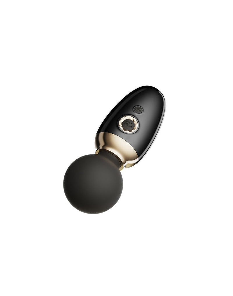 Zalo - Ava - Verwarmende Mini Wand Vibrator met App Bediening - Zwart