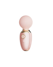 Zalo - Ava - Verwarmende Mini Wand Vibrator met App bediening - Lichtroze