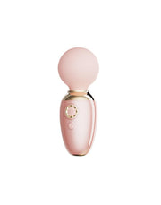Zalo - Ava - Verwarmende Mini Wand Vibrator met App bediening - Lichtroze
