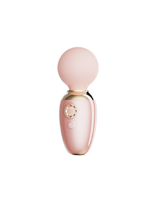 Zalo - Ava - Verwarmende Mini Wand Vibrator met App bediening - Lichtroze