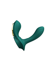 Zalo - Aya - Draagbare Panty Vibrator Met Afstandsbediening - Vibrerend Slipje - Smaragd Groen