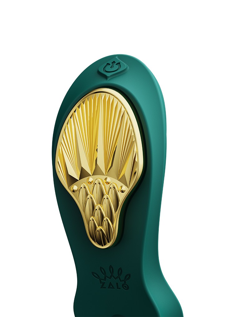 Zalo - Aya - Draagbare Panty Vibrator Met Afstandsbediening - Vibrerend Slipje - Smaragd Groen