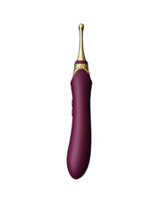 Zalo - Bess 2 - Verwarmde Pinpoint Clitoris Vibrator- Met Extra opzetstukken - Amethyst Paars