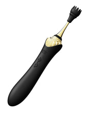 Zalo - Bess - Clitoris Pinpoint Vibrator - Met Extra opzetstukken - Obsidian Zwart