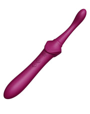 Zalo - Bess - Clitoris Pinpoint Vibrator - Met Extra opzetstukken - Robijn Rood