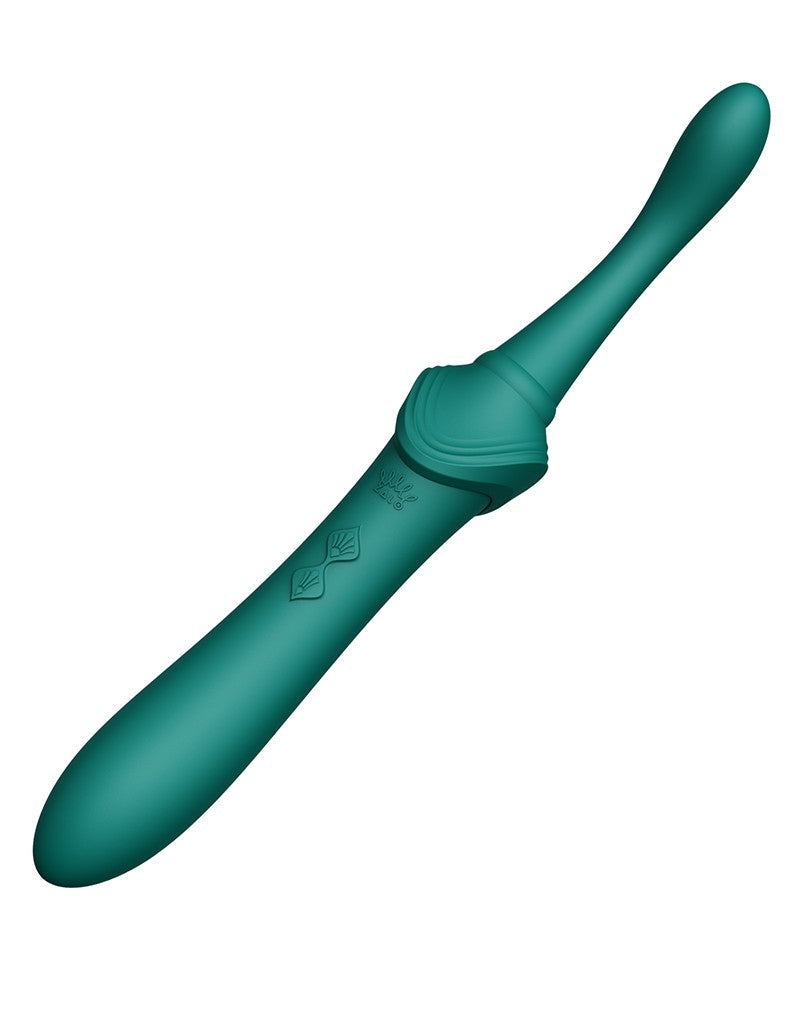 Zalo - Bess - Clitoris Pinpoint Vibrator - Met Extra opzetstukken - Smaragd Groen