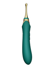 Zalo - Bess - Clitoris Pinpoint Vibrator - Met Extra opzetstukken - Smaragd Groen