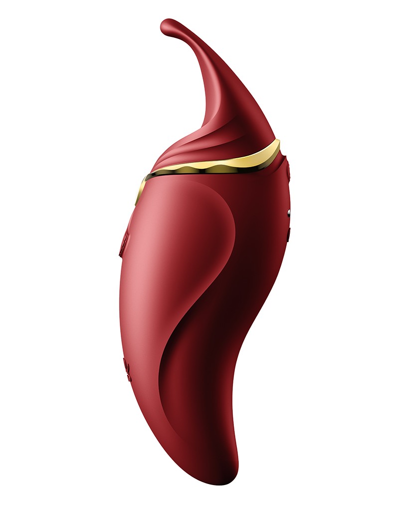 Zalo - Hero - Clitoral Pulsewave Vibrator - Robijn Rood