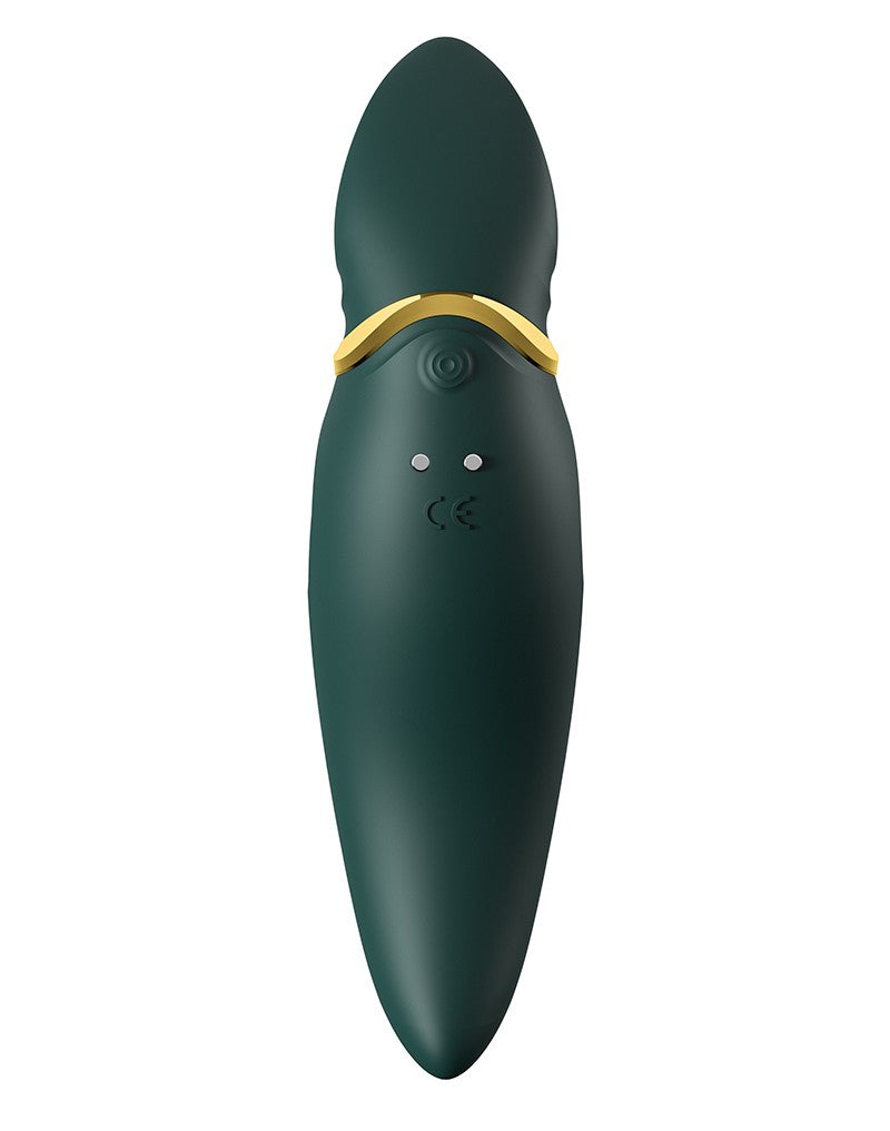 Zalo - Hero - Clitoral Pulsewave Vibrator - Smaragd Groen